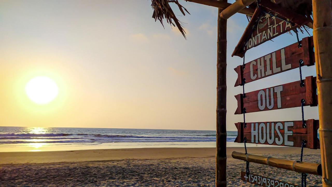Montanita Chill Out House Hostel Bagian luar foto