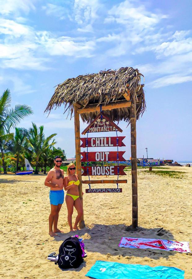 Montanita Chill Out House Hostel Bagian luar foto